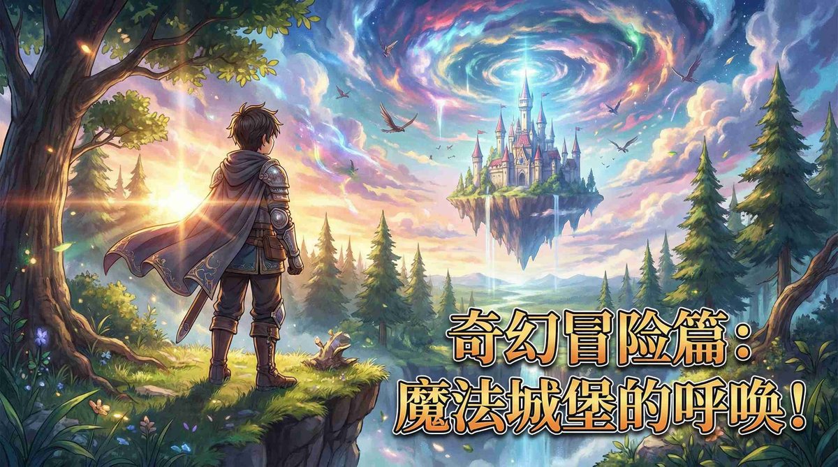 AI换脸精选动漫-魔法城堡